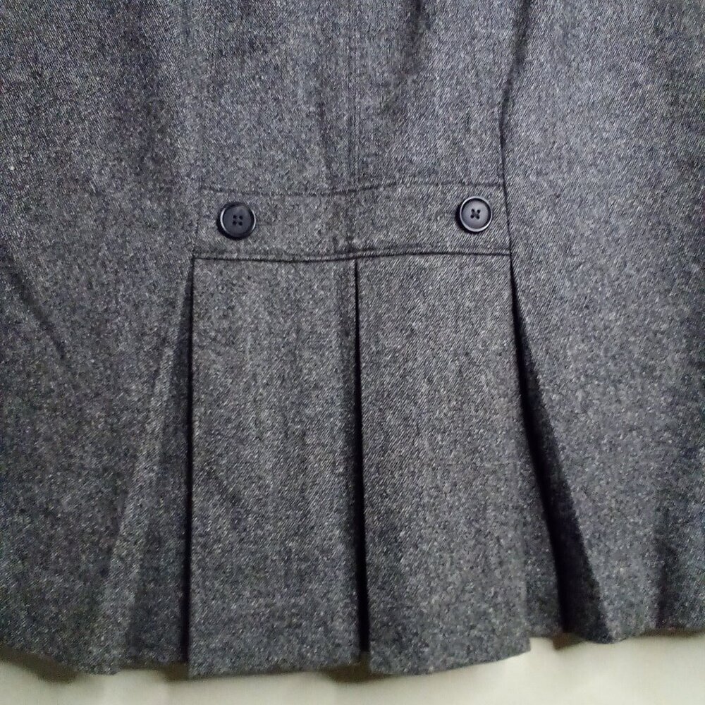 Ann Taylor Loft Skirt Women 4 Classic Wool Blend Gray - Picture 10 of 10